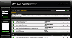 Desktop Screenshot of airgunsforum.com